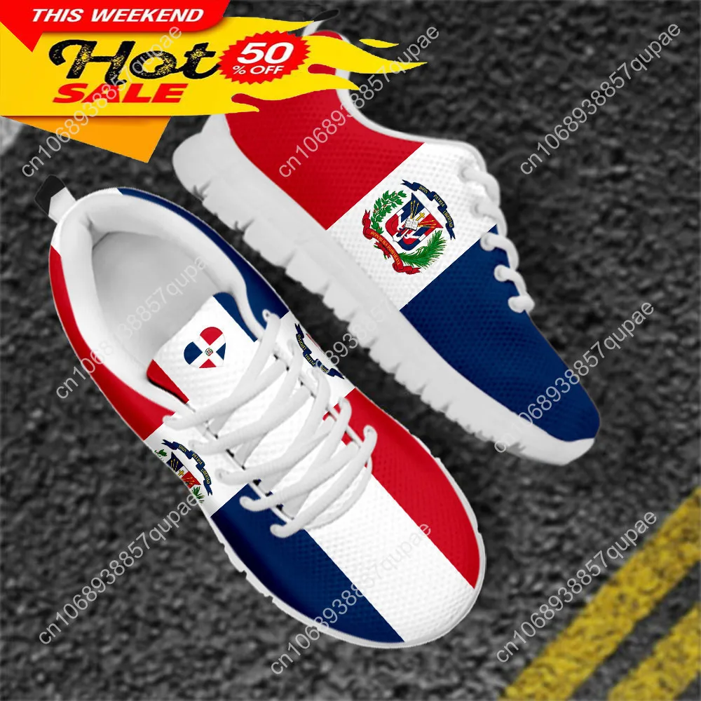 Dominican Republic Flag Designer Sports Shoe Mens Womens Teenager Kids Children Sneakers Casual Custom High Quality Couple Shoes