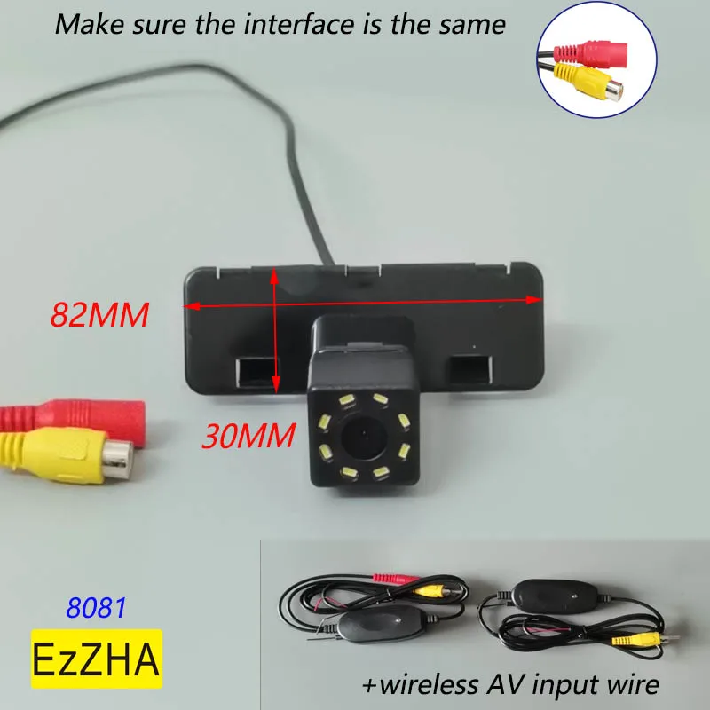 EzZHA CCD HD 4 8 12 led telecamera posteriore per Suzuki Swift 2004 2005 2006 2007 2008 2009 2010 accessori per parcheggio auto