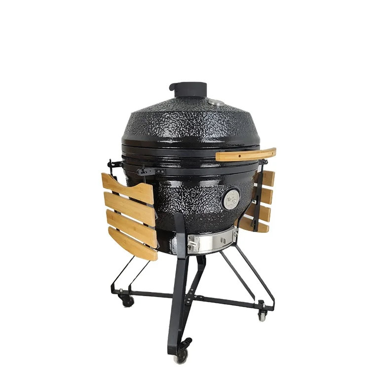 

Factory Price 26 Inch Ceramic Kamado Grill Charcoal Komodo Barbique Outdoor Kitchen for BBQ Party Garden