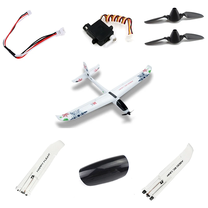 Original WLtoys XK A800 2.4Ghz 5CH RC Airplane Spare Parts Motor Propellers Blades Wing Tail Group Receiver Board Servo