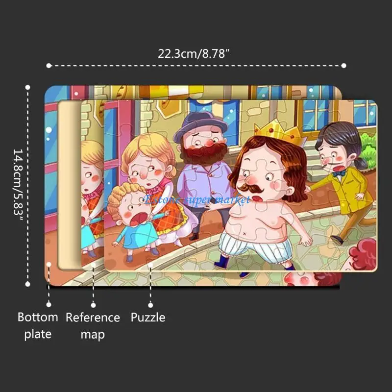 Puzzle 090B pour enfants, Intelligence préscolaire, l'imagination, pour garçons filles