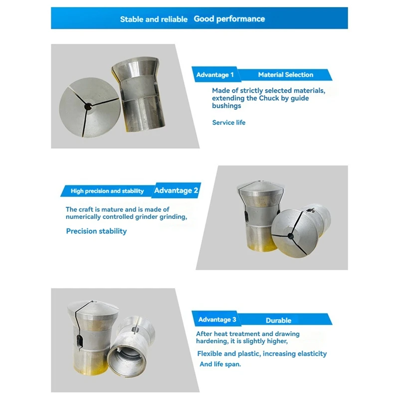 640 verenstaal rond gat gereedschap spantang CNC draaibank Chuck CNC instrument draaibank werktuigmachine montage binnen