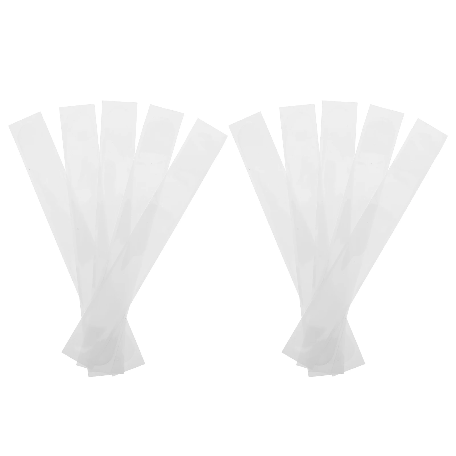 

10pcs Transparent Bike Chain Protector Clear Frame Protection Film Adhesive Decal Anti- For Mountain Road Folding