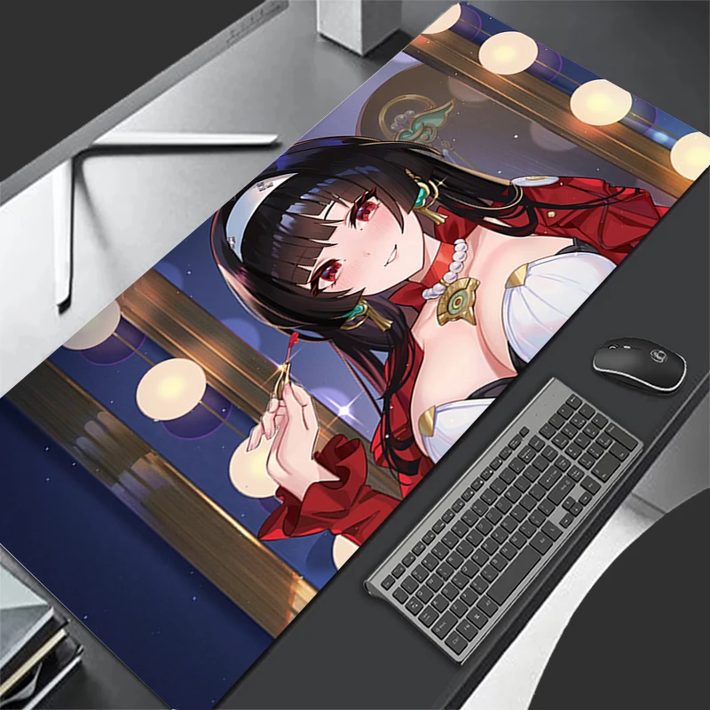 Mousepad Computer Gaming Accessories Keyboard Pad Office Zenless Zone Zero Astra Yao Rubber Mouse Pad Decoracion Desk Mouse Mat