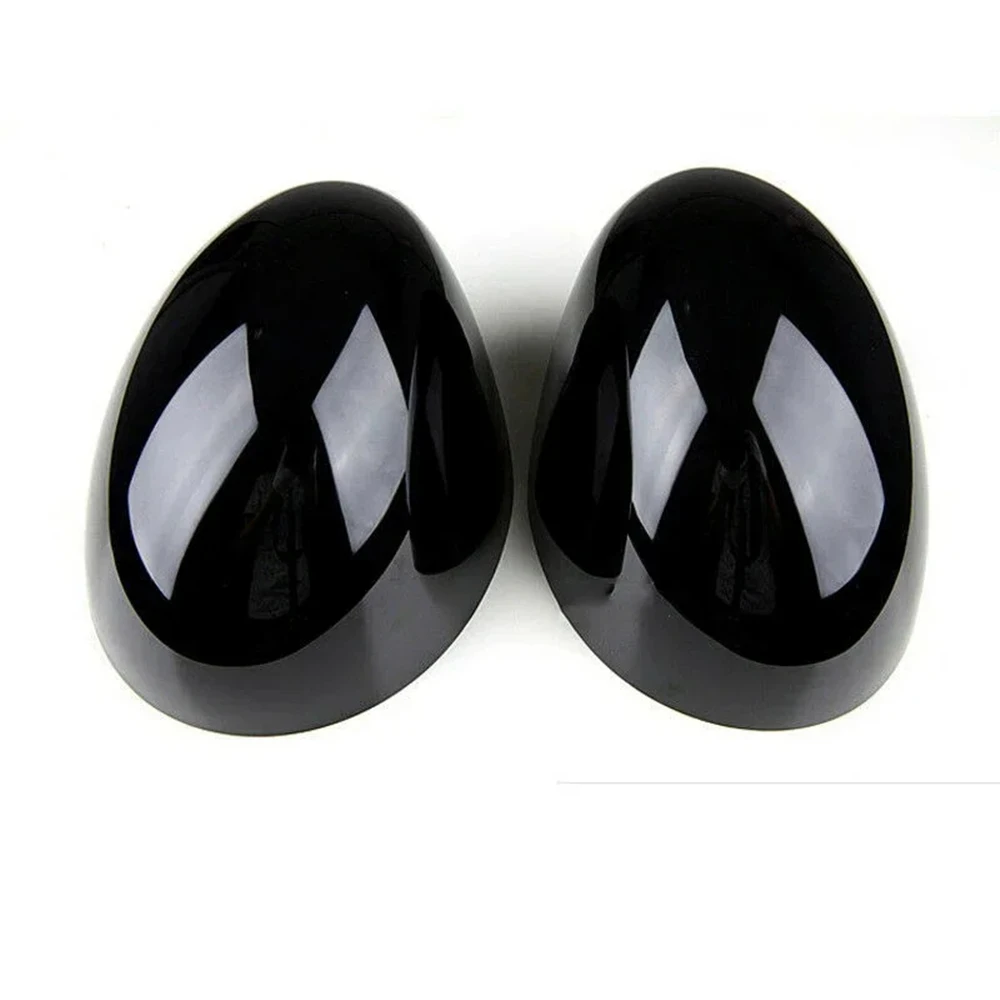 1Pair Gloss Black Wing Mirror Cover Cap Casings For BMW Mini F54 F55 F56 F57 F60