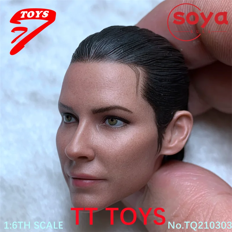 TTTOYS TQ210303 1/6 Evangeline Lilly tête sculpter modèle adapté 12 "femme soldat figurine corps poupées