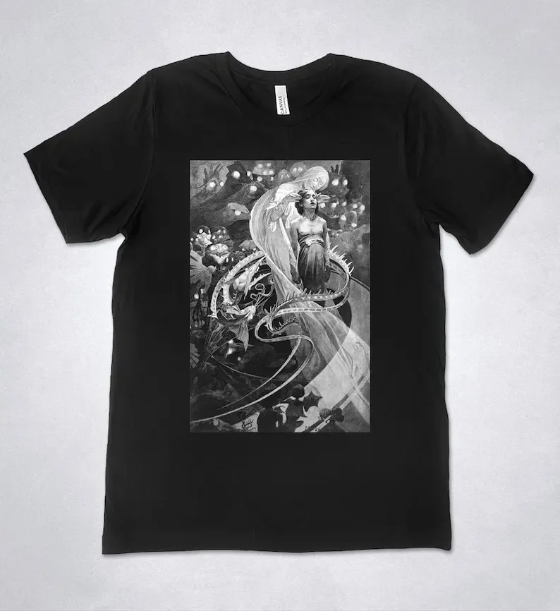 Alphonse Mucha Art Nouveau Pater Shirt