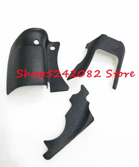 NEW 3 Pieces Grip Rubber Cover Unit For Canon 6D DSLR Camera With Adhesive tape