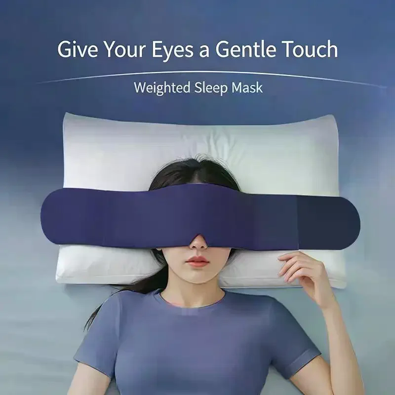 Technology Gravity Deep Sleep Eye Mask Sleep Relief Eye Fatigue Sleeping Shading Double-sided Micro Pressure Gravity Eye Mask