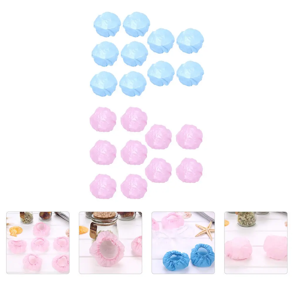 60 قطعة من إكسسوارات صبغ الشعر، أغطية أذن ناعمة وخفيفة الوزن بدون رائحة غريبة، تصميم مريح للاستخدام المنزلي في الصالونات