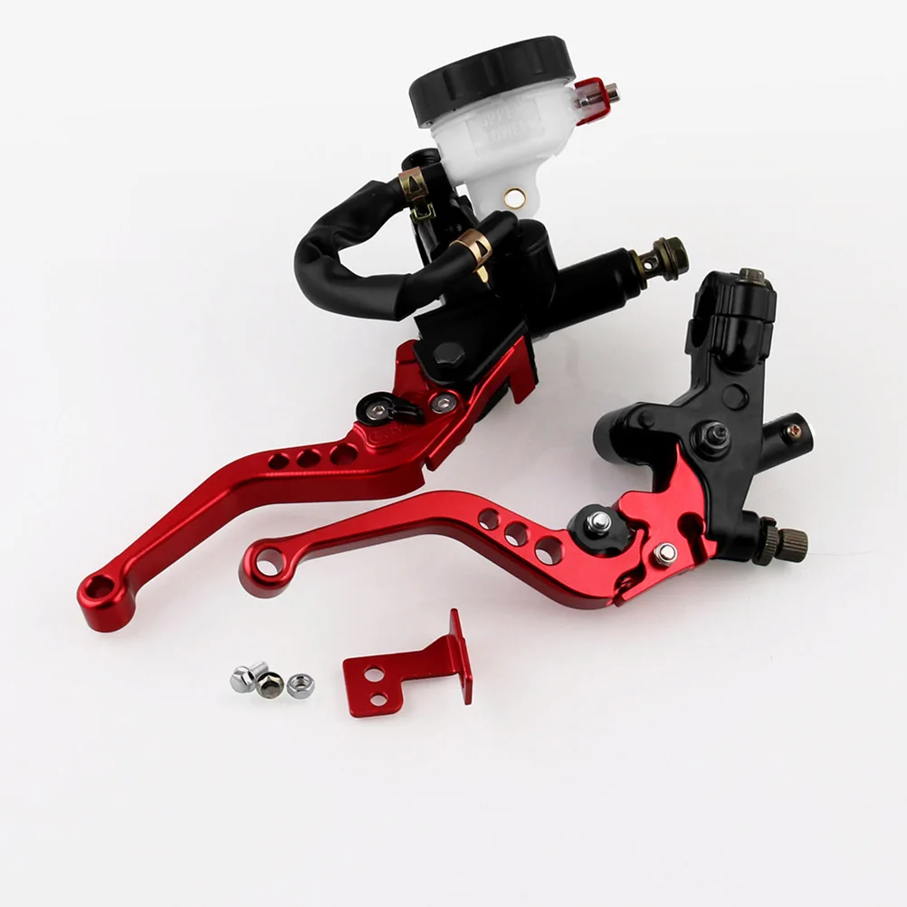 

Motorcycle Brake Front Master Cylinder 7/8 Inch 22mm Clutch Horns Scooter Lever Aluminum Alloy