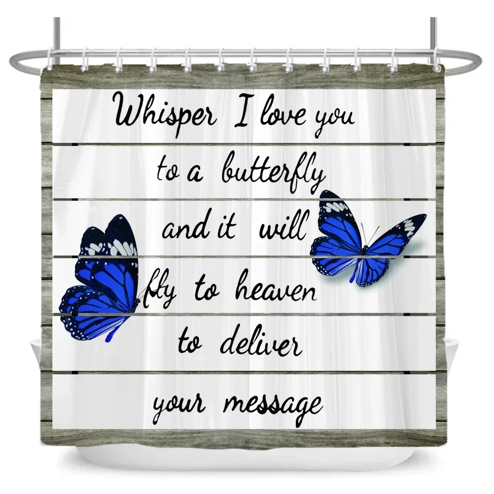 

Занавеска для душа с принтом знаменитого дизайна, простые белые занавески для душа в ванной комнате с крючками, водонепроницаемые занавески для ванной комнаты