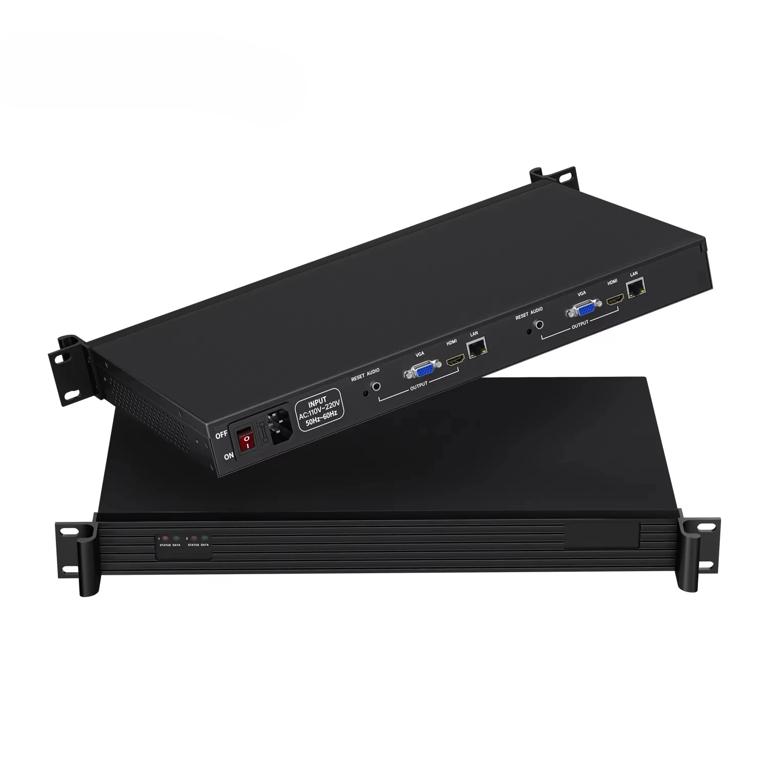 

Unisheen 2 Channel SRT RTMP RTSP UDP H.265 H.264 VGA Output Video Streaming Decoder 1U Rack NVR