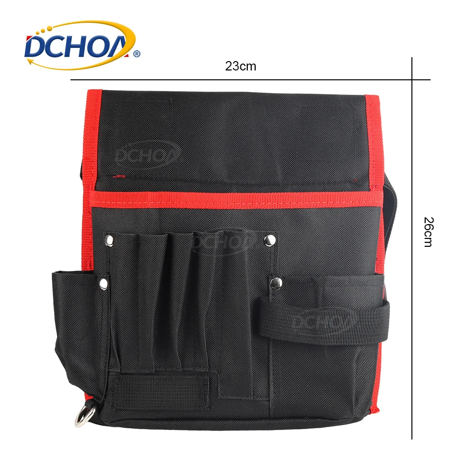 DCHOA Professional Vinyl Wrap Tool Belt Bag Water-Resistant Pouch Holder for Car Window Tint Scraper Squeegee Cutter Storage