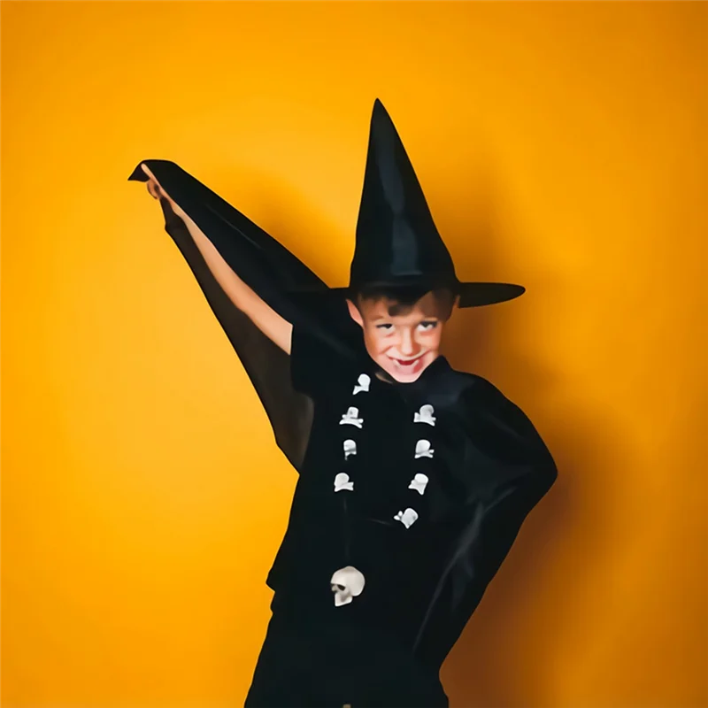 Halloween Costume Witch Hat, Hat Decoration Accessories, Halloween Yard Decoration Festival Witch Hat