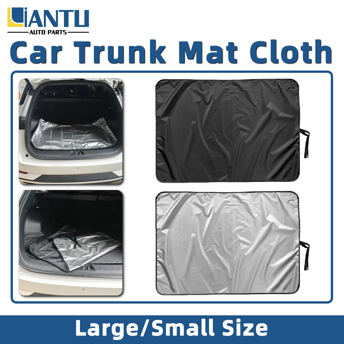 Car Trunk Pad Waterproof Cargo Pad Anti-Skid Boot Floor Protection Pad Suitable For SUV Sedan Truck Easy To Clean Protection Pad
