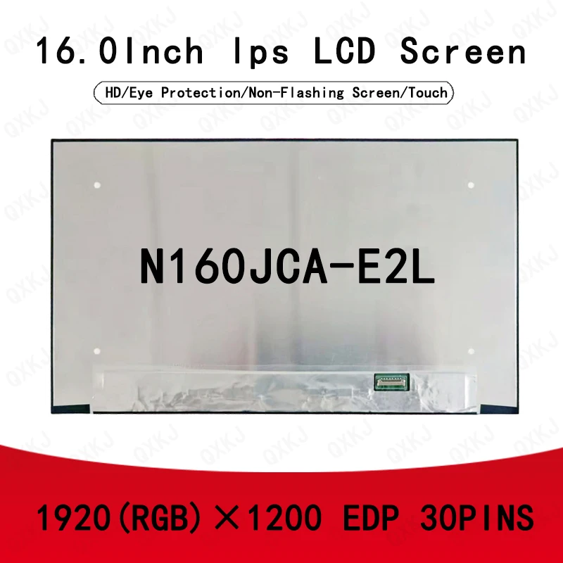 

30pin N160JCA-E2L 16.0inch 1920*1200 60HZ Wholesale for LCD Panel Display Screen Replacement Laptop Monitor