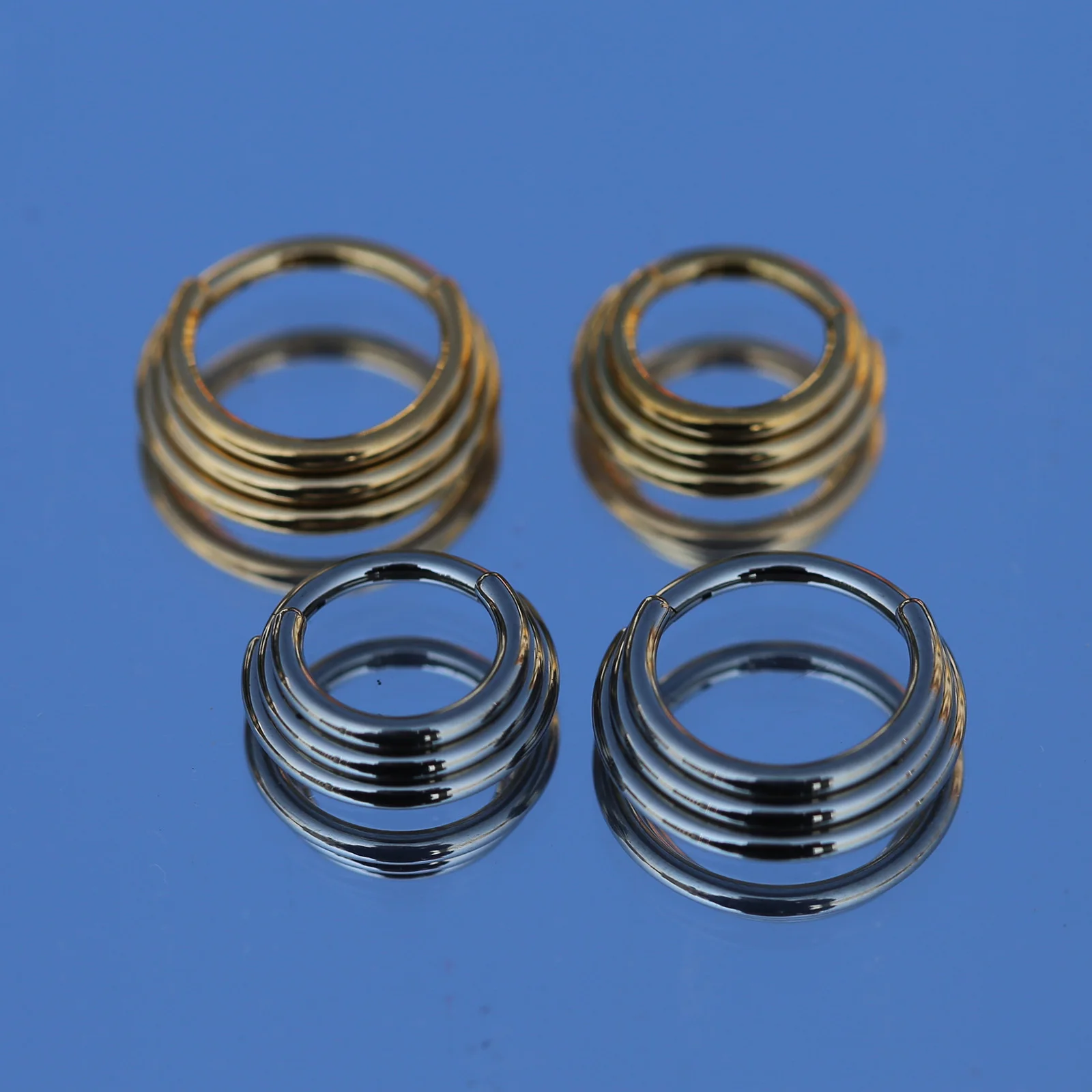 

Кольцо Для Пирсинга Ушей, имплантатов, титана, класса ASTM F136, 16 г