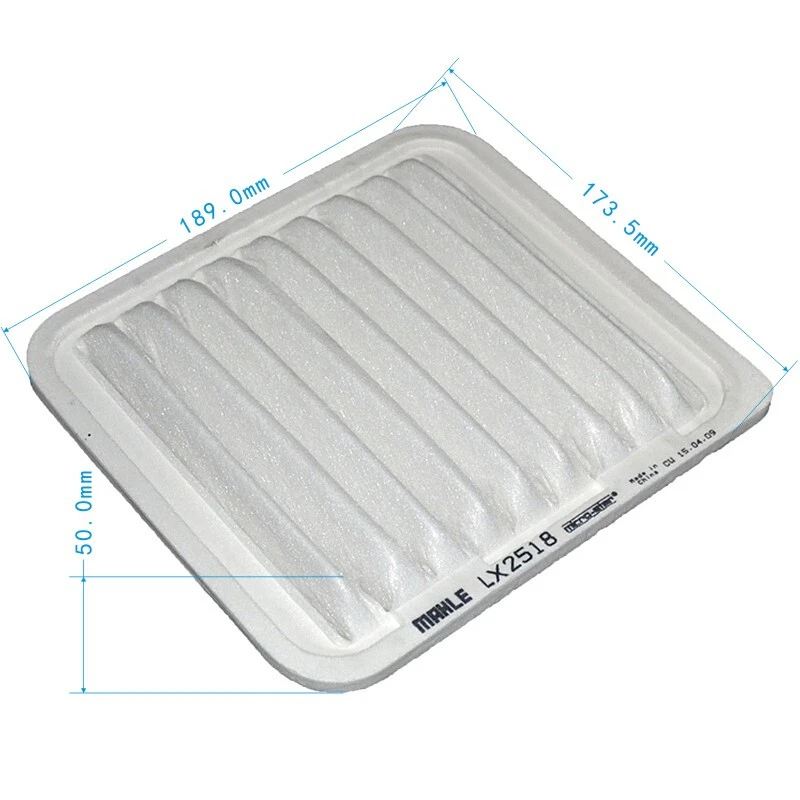 MAHLE Air Filter For GEELY GC6 2014- GEELY MK 05-13 For TOYOTA VIOS 02-08 1780102070 1780114010 1016000577 LX2518