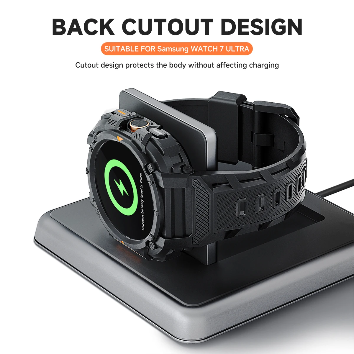 حافظة + حزام لساعة سامسونج جالاكسي الترا 47 ملم 2025 حزام سيليكون حامي غطاء إطاري لهاتف سامسونج جالاكسي 7 الترا باند كوريا