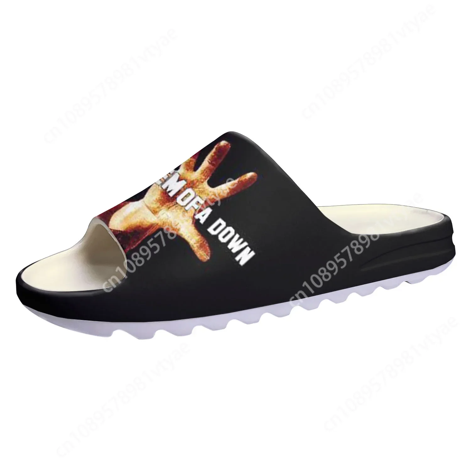 System of a Down Soft Sole Sllipers Home Clogs Step on Water Shoes Mens Womens Teenager Customize Bathroom Beach on Shit Sandals