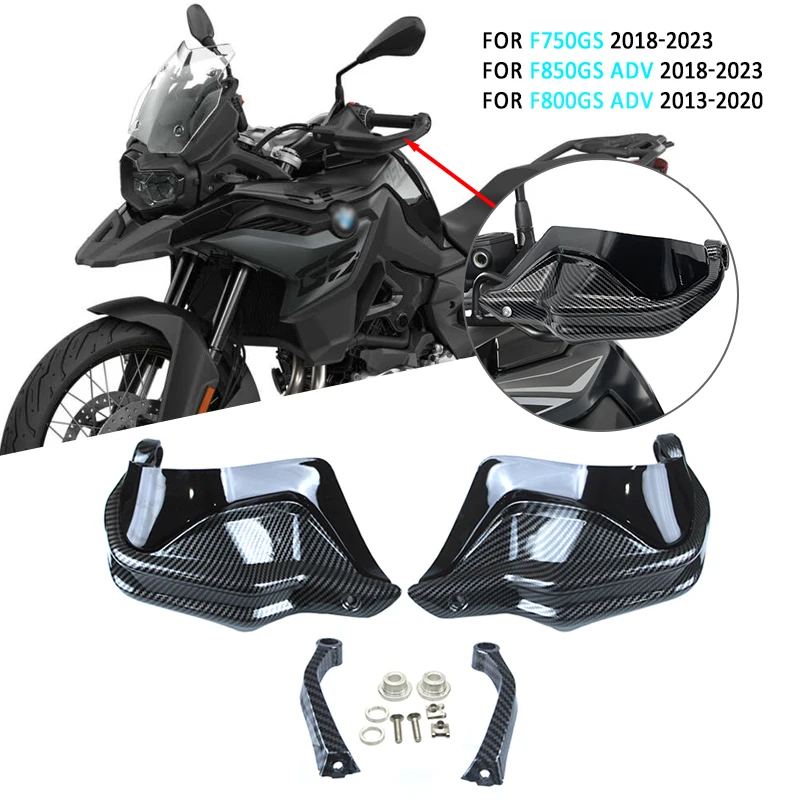 F750GS F850GS Handguard Hand shield Protector Windshield For BMW F 750 GS 750GS F 850GS F800GS Adventure F800 GS ADV 2013-2023