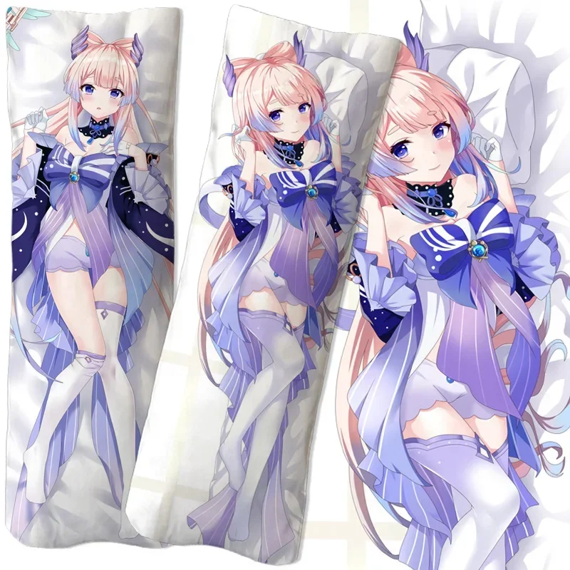 game Genshin game Genshin Kamisato Ayaka Barbara Gong Xinhai Full Body Hug Body Pillow Pillowcase Double Sided 3D Printing Sexy