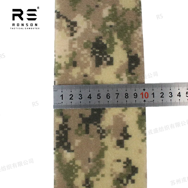 CADPAT MT Camouflage 100% Nylon Loop 4 Inch 10cm Infrared Reflective Tape Camouflage Reusable for Tactical Gear in Stock