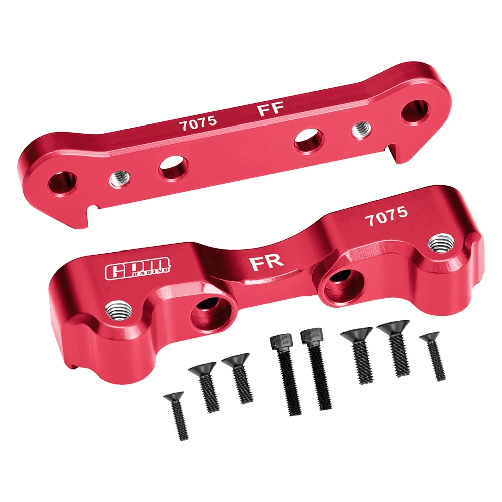 GPM Metalen Front Lower Suspension Arm Mount ARA330555 + ARA330556 voor ARRMA 1/5 KRATON OUTCAST EXB AVC V2 8S RC Auto Monster Truck