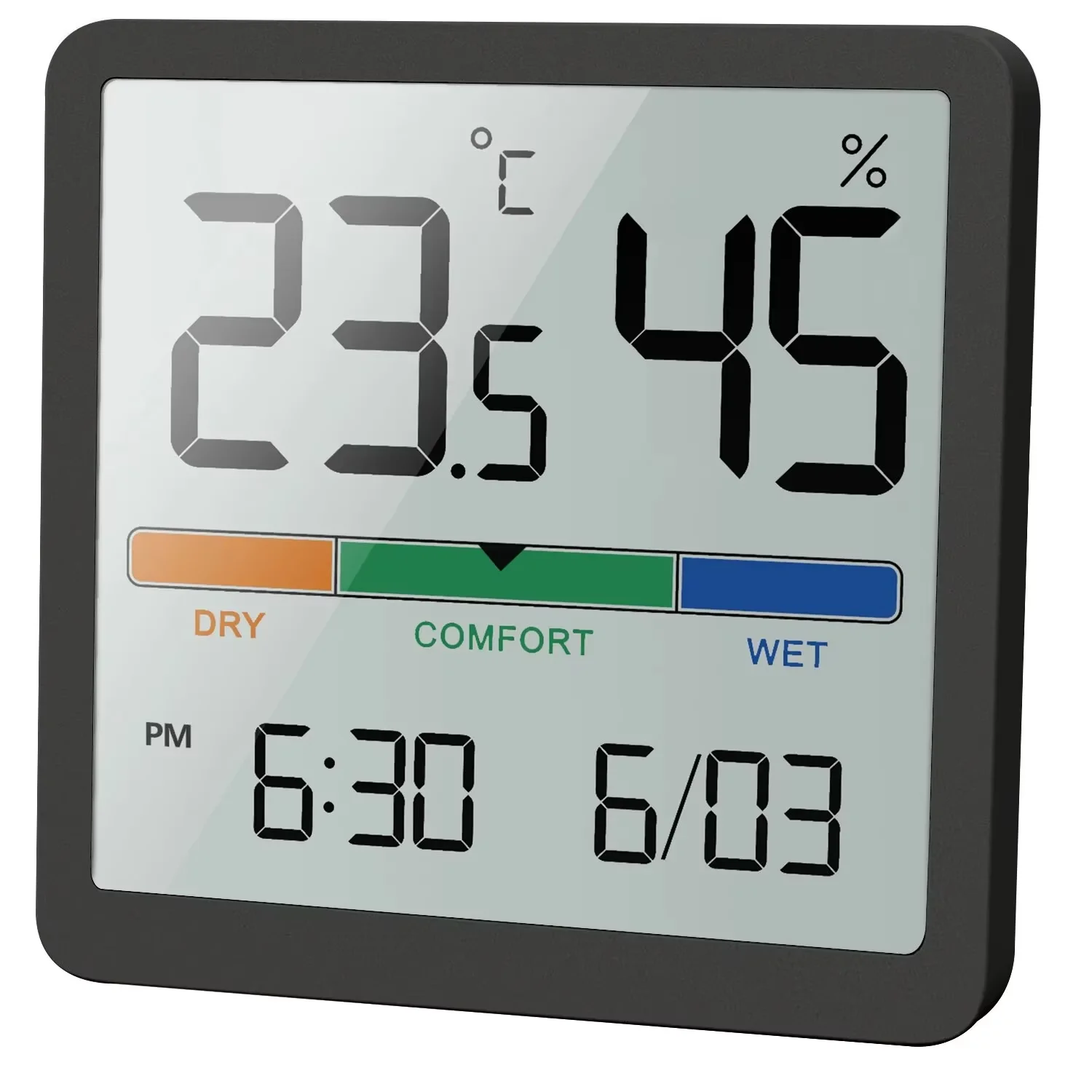 Electric Hygrometer Tempera Foldable Cooking Kitchen Digital Thermometer Indoor Room