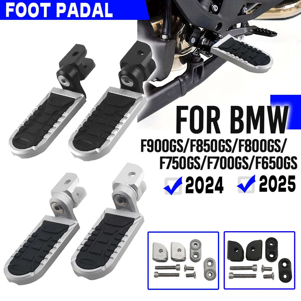 

Front Foot Pegs For Bmw F650GS F700GS F750GS F 800GS f850 gs adv F900GS ADV Motorcycle Anti-Slip Foot Rest Footboard Accessories