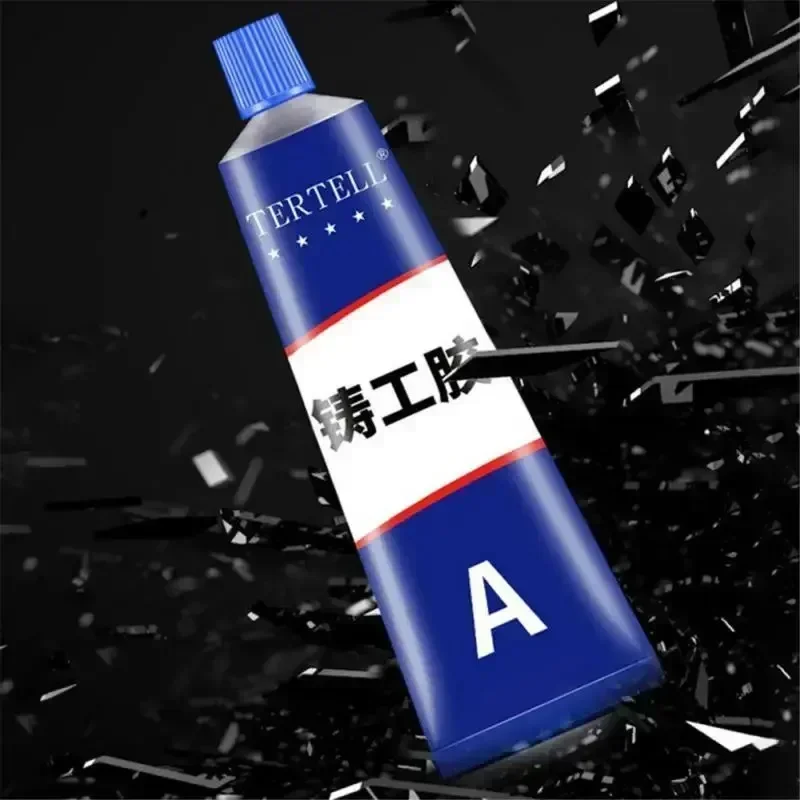 ZEXEF High Temperature Glue for Metal Welding Strength Repair Resistant Magic AB a Plastic Wood B Adhesive Purpose Bi Component