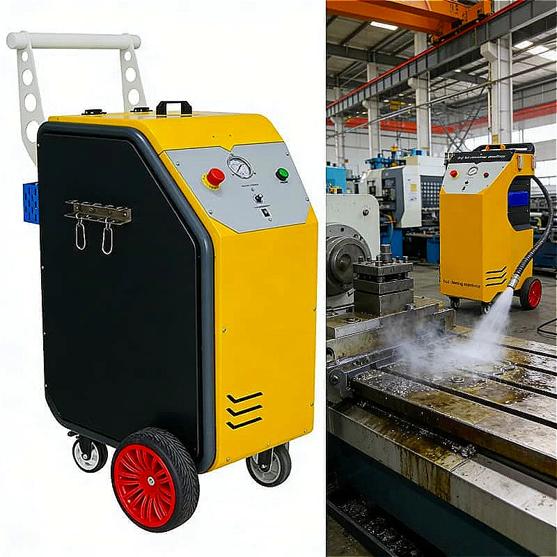 High Pressure Dry Ice Blasting and Cleaning Machine Clean Strong Dry Ice Cleaning Industrial Parts Automotive Molds Customized