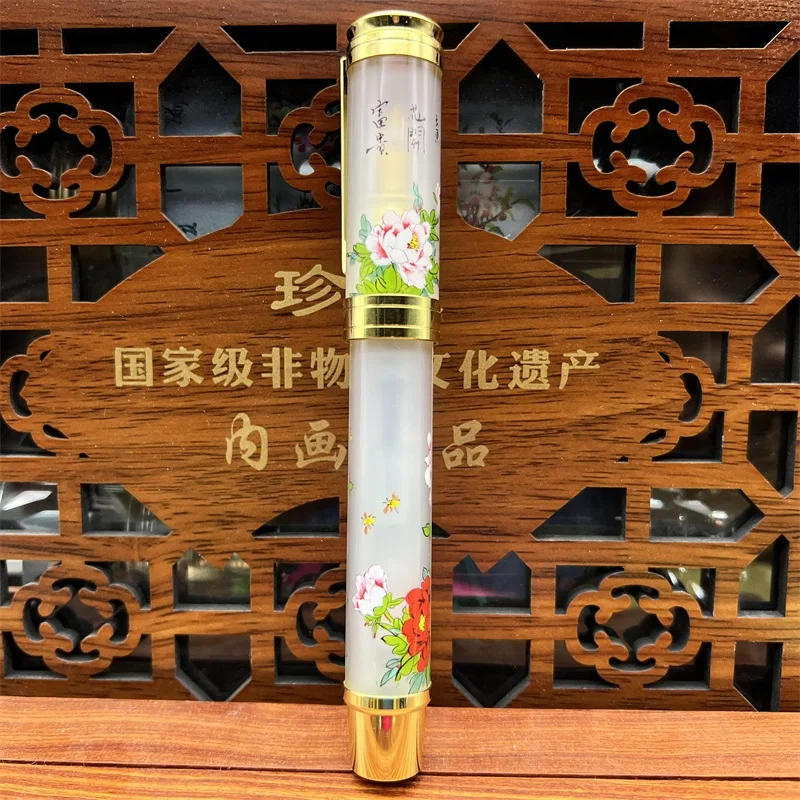 Creative Interior Painting Ballpoint Pen, Handmade Inner Painting Gift Pen