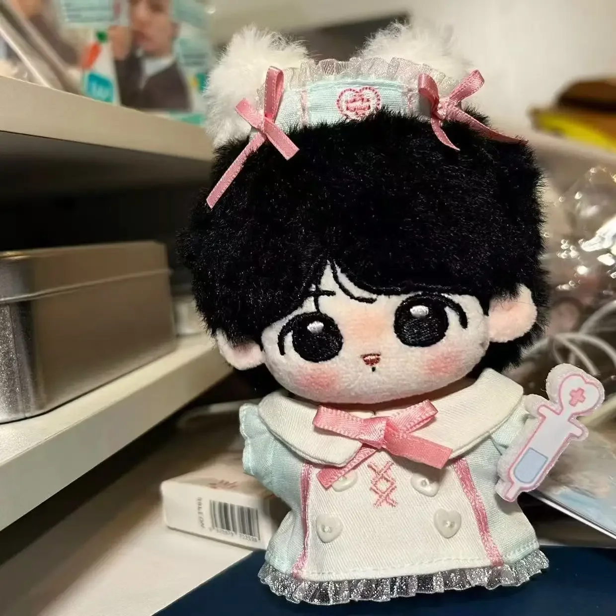 10cm Stuffed Anime  idol doll  Jeon Jung Kook Cartoon Plush Doll Toy COS Dress-up Children Adults Collectible Cotton Gift