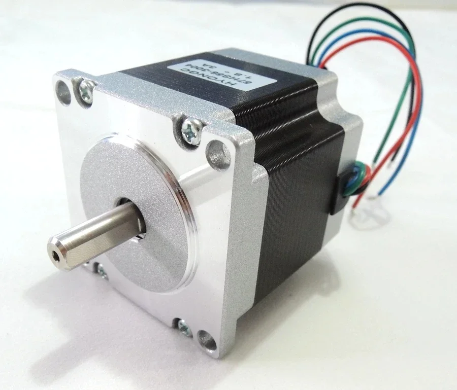 For Industrial Automatic Control System Device Leadshine AC Stepper Motor Nema 34 2 Phase 65mm 3.5N.M 4A Model 57CM13D
