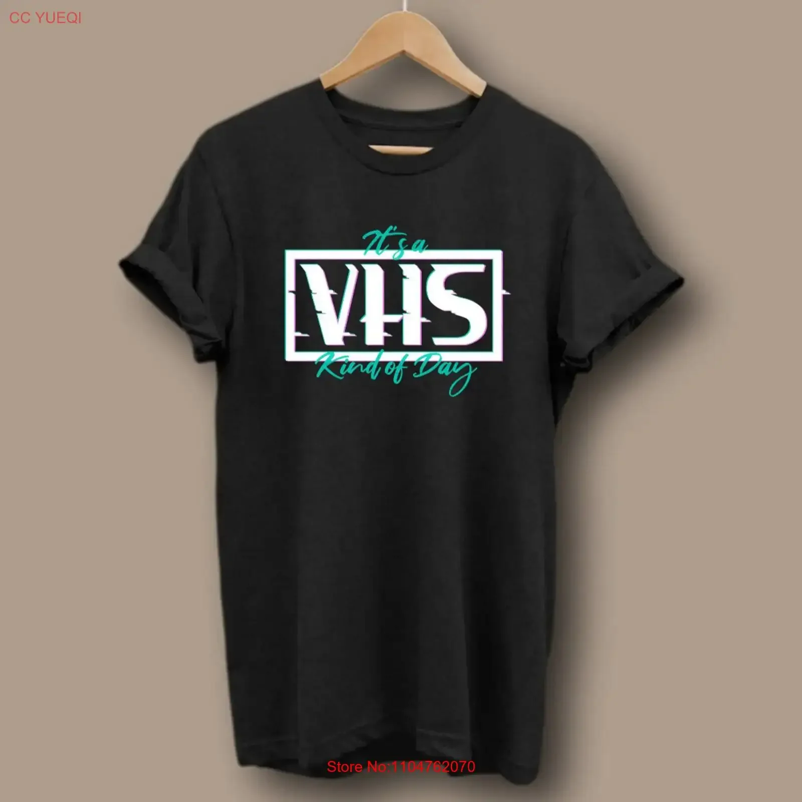 T-shirt édition limitée VHS Movie Kind of Day, cassette vidéo des années 80, style vintage rétro, tendance hipster, mode vintage délavée