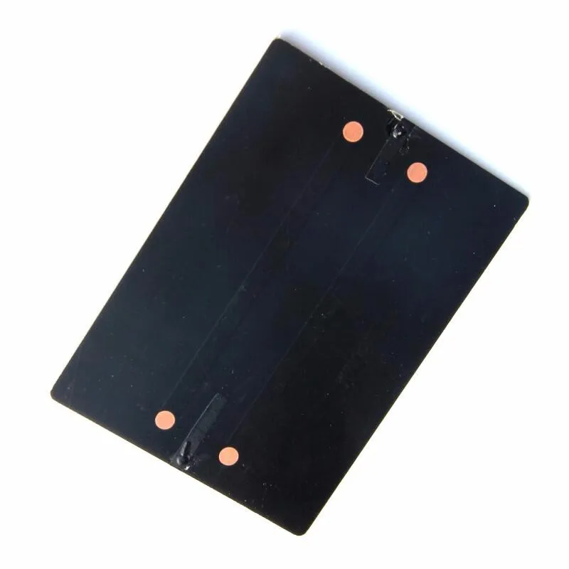5 Buah Panel Pengisi Daya Surya Ultra Kompak 1.3W 5V Sel Surya Kecil untuk Bank Daya Baterai Li-ion 3.7V Mainan Pendidikan 110*80MM