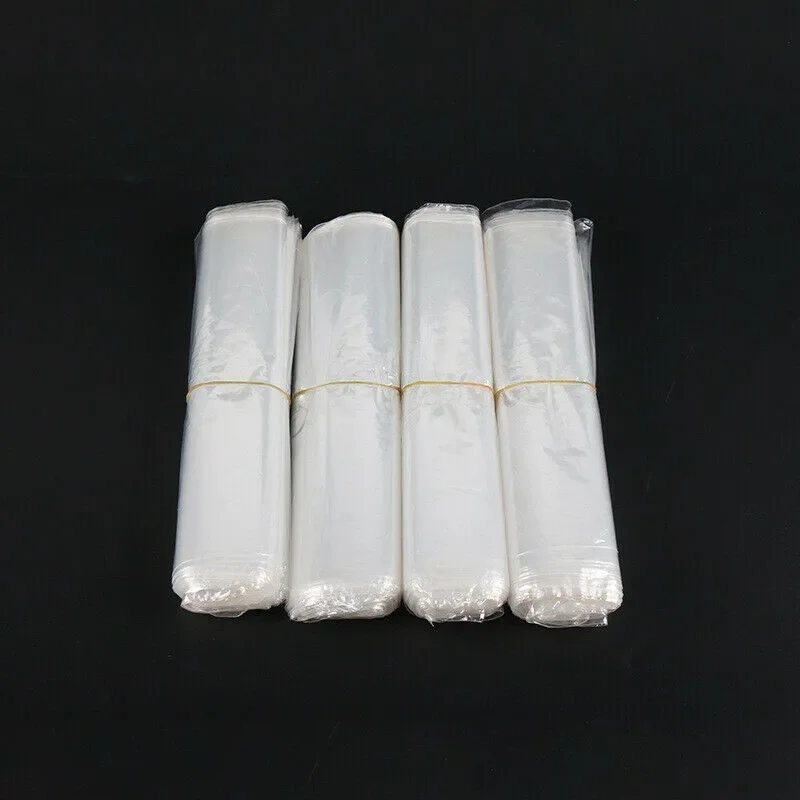 100pc Shrink Bag POF Heat Shrink Bags Film Wrap Seal Packing Shrinkable Transparent Non-toxic Plastic Bag Packaging Storage Tool