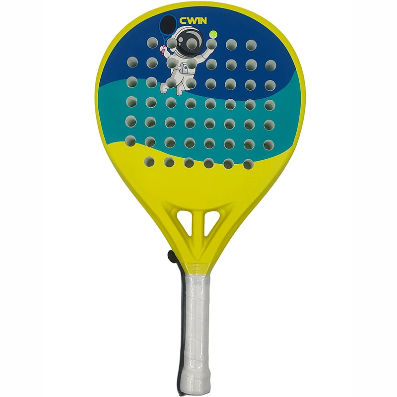 Child Padel racket Tennis racket Paddle racket Cricket bat Beach tennis racket Racket tennis 50%carbon fiber 50%glass fiber view 2