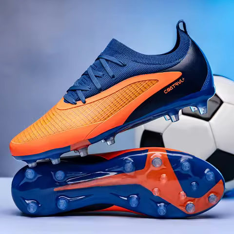 High Quality Men Society Soccer Shoes Outdoor TF/FG Football Boots Women Cleats Original Turf Resistant Sneakers