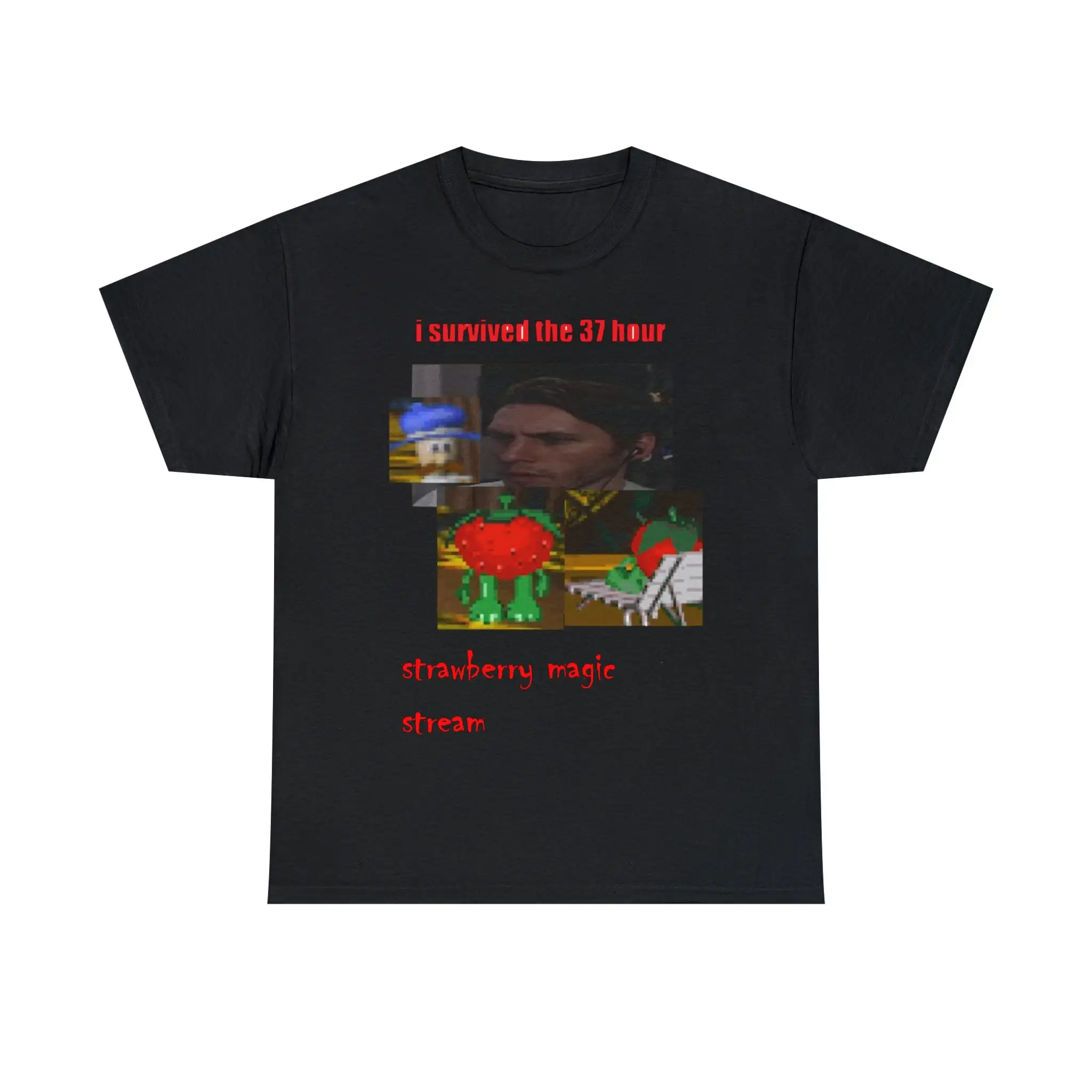 BEST SELLER I Survived Jerma&x27s 37 Hour Strawberry Magic