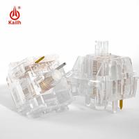 GGBOY Kailh Clione Limacina Switch Linear Transparent Custom Switches Mechanical Keyboard Clear MX SMD RGB 5 Pins 38 gf Switchs