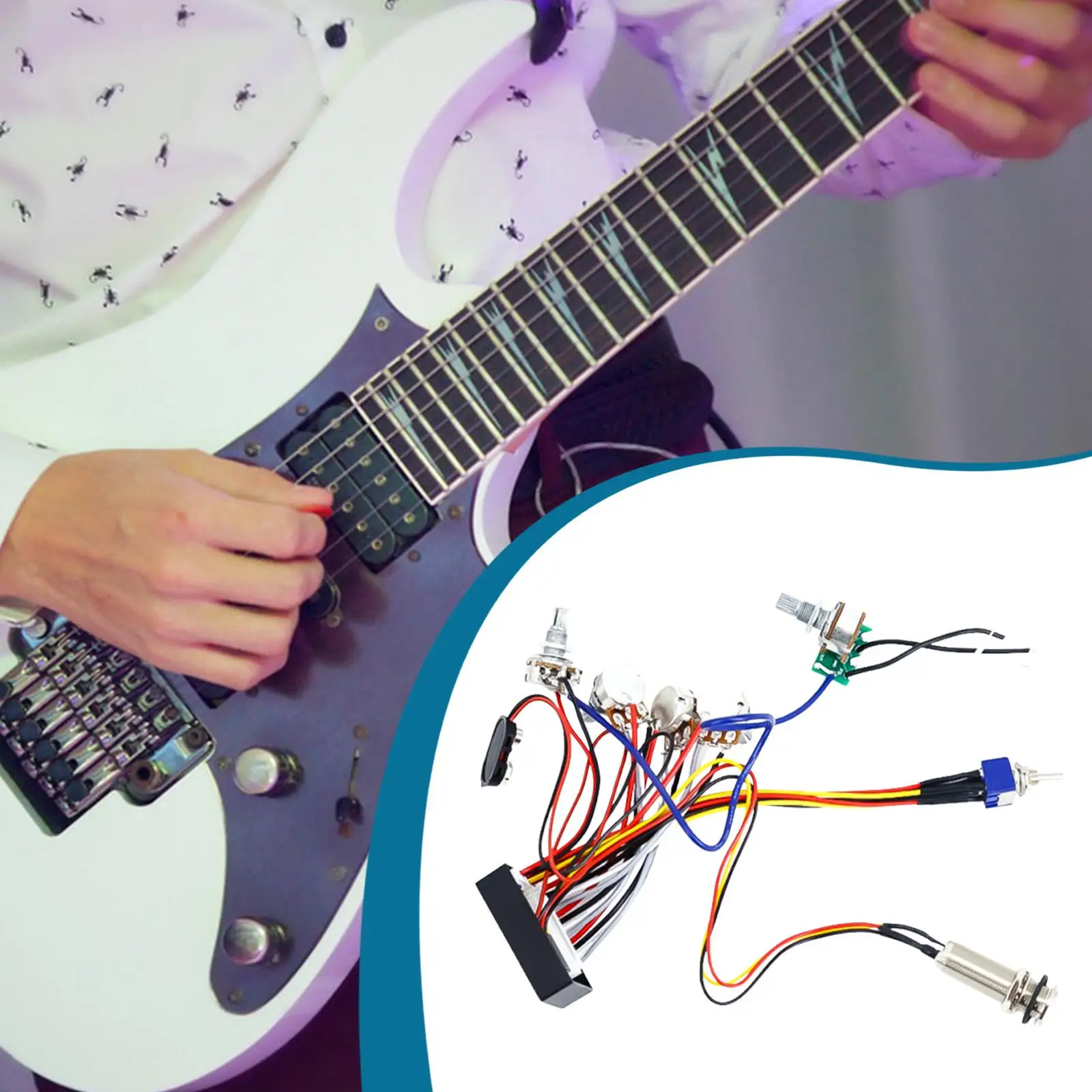 

Bass Circuit Wiring Professional Part Replaces Easy Installation Repairs Musical