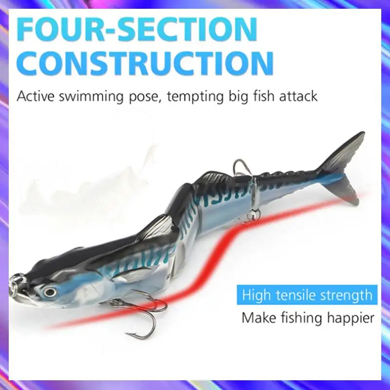 

L71A Bionics Jointed Bait Bionics Fish Bait Slow Sinking Fish Bait 150Mm/32.5G Slow Sinking Swimbait