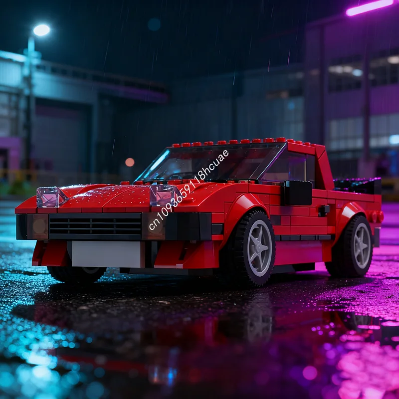 

294 шт. MOC игрушка Чемпионы города Суперкар Модель Строительные блоки Рождественский подарок DIY Творческая идея Образовательный кирпич Дети День рождения