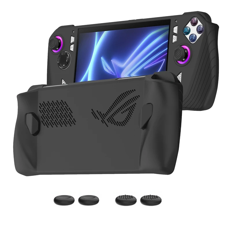 For ROG Ally Handheld Game Console All-Inclusive Silicone Protective Case Handheld Anti-Drop Case