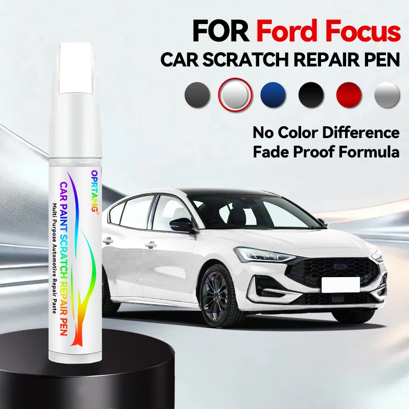

Ручка-корректор для ремонта краски, средство для удаления царапин, аксессуары для авто DIY, черный, белый, красный, синий цвета, для Ford Focus 1998-2025 C170 C307 C346 C519