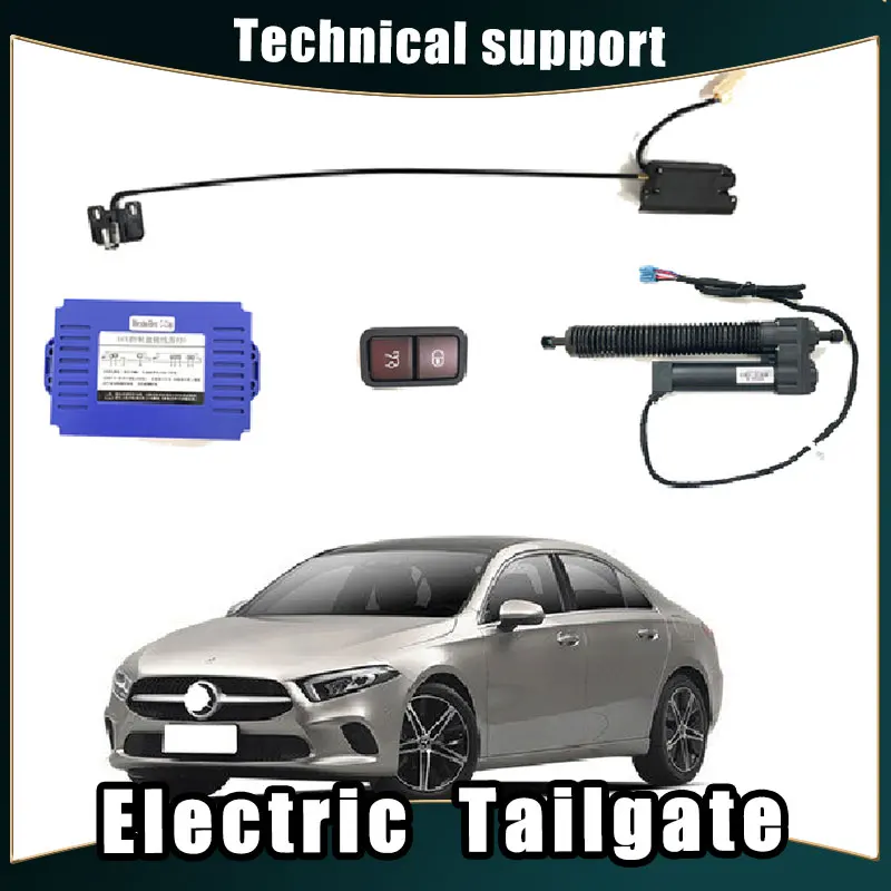 Car electric tailgate for Mercedes Benz A CLASS SEDAN-5 2019+ intelligent tail box door power operated trunk decoration open