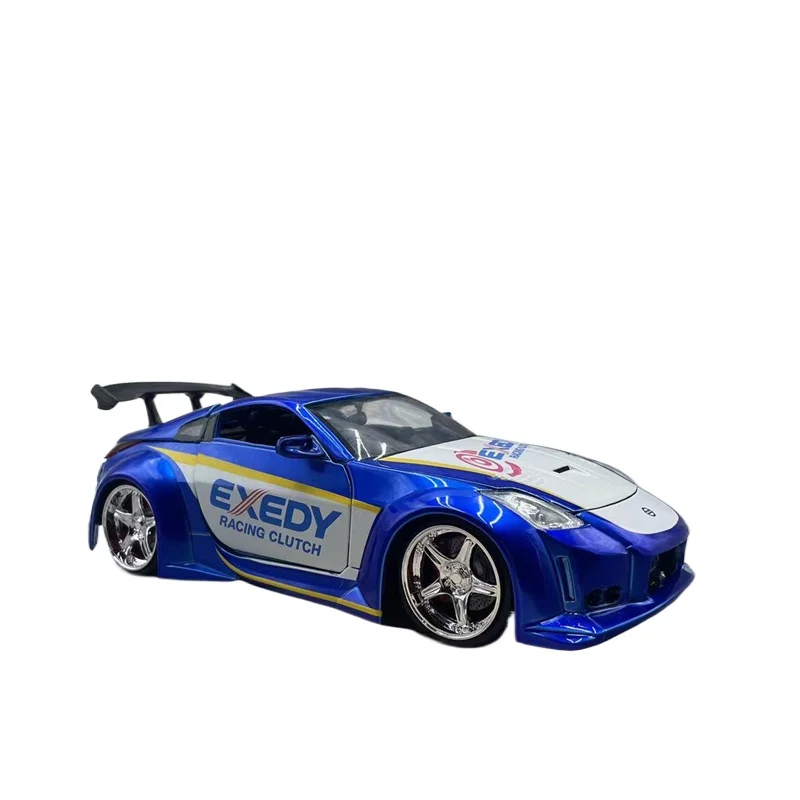 Jada1/24 Fast & Furious Nissan Nissan 350Z Painted Tokyo Drift simulation Alloy car model collects gifts for children